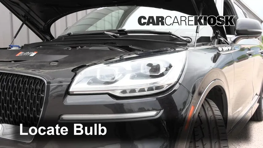 2020 Lincoln Aviator Reserve 3.0L V6 Turbo Luces Luz de carretera (reemplazar foco) 